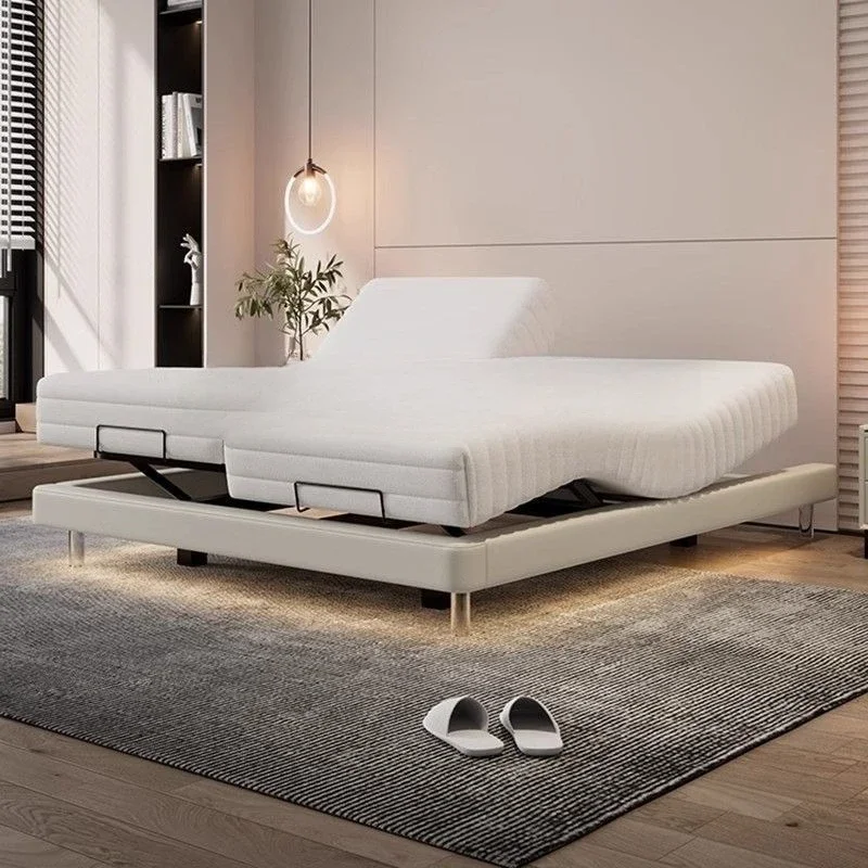 

Electric bed Intelligent lifting multi-function bed No bedside Zero gravity split suspension Non-disturbing double bed