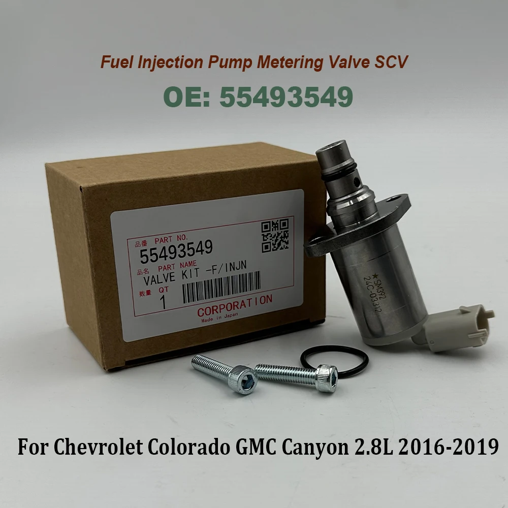 NEW 55493549 Fuel Injector Pump Metering Pressure Suction Control SCV Valve 55593780 For Chevrolett Colorado GMCC Canyonn 2.8L