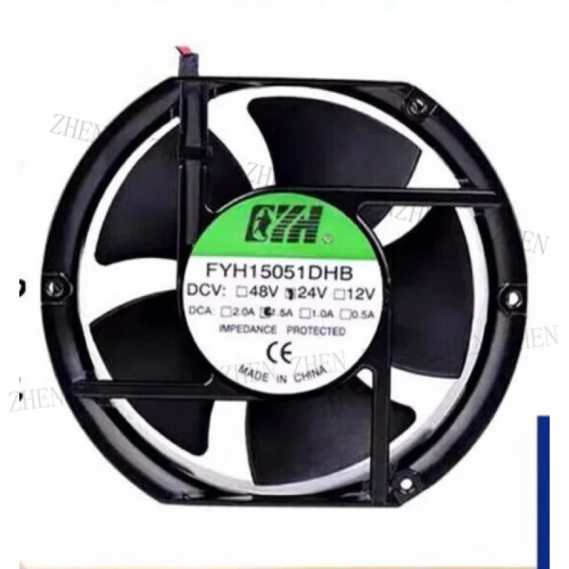 

Y ДЛЯ FYH FYH15051DHB DC24V 1,5A 15050 15 см двойной шариковый инверторный вентилятор для шкафа