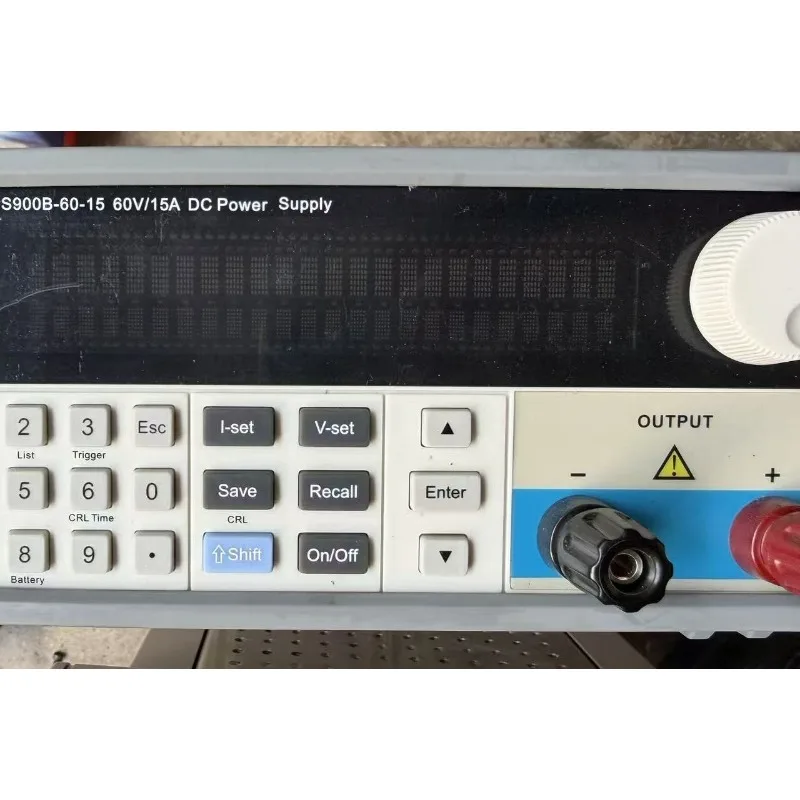 IPS900B-60-15 Programmable DC Power Supply 60V 15A 900W Power Display Knob Control Nearly New for Lab Repair Equipment Use