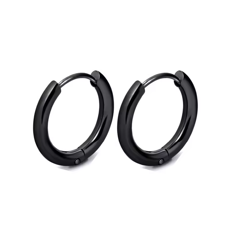 1 Pair Stainless Steel Hoop Earrings Women Men Gold Color Small Earrings Girl Jewelry Pendientes Mujer Aretes Cartilage Piercing - Image 11