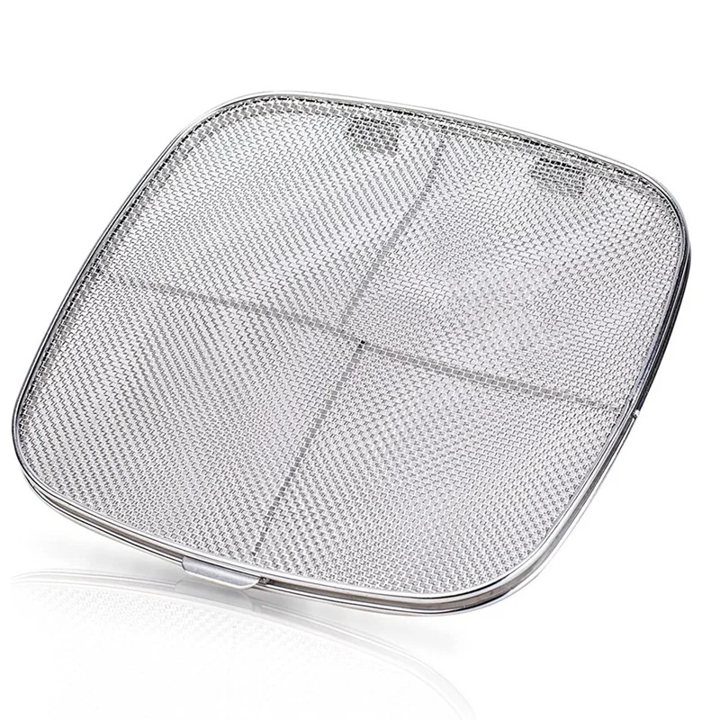 Replacement Splatter Shield For Ninja Foodi AG301 5-In-1 Indoor Grill Stainless Steel AG300 AG300C AG400