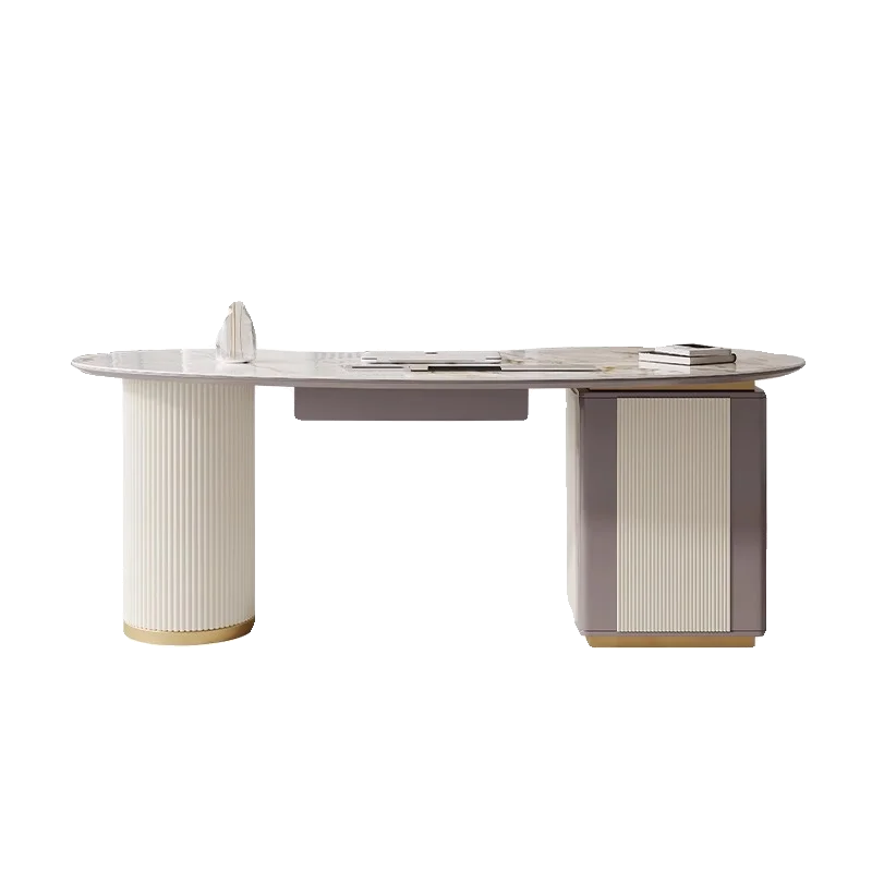 

Light luxury rock slab desk, home, postmodern simple Internet celebrity reception negotiation, beauty salon
