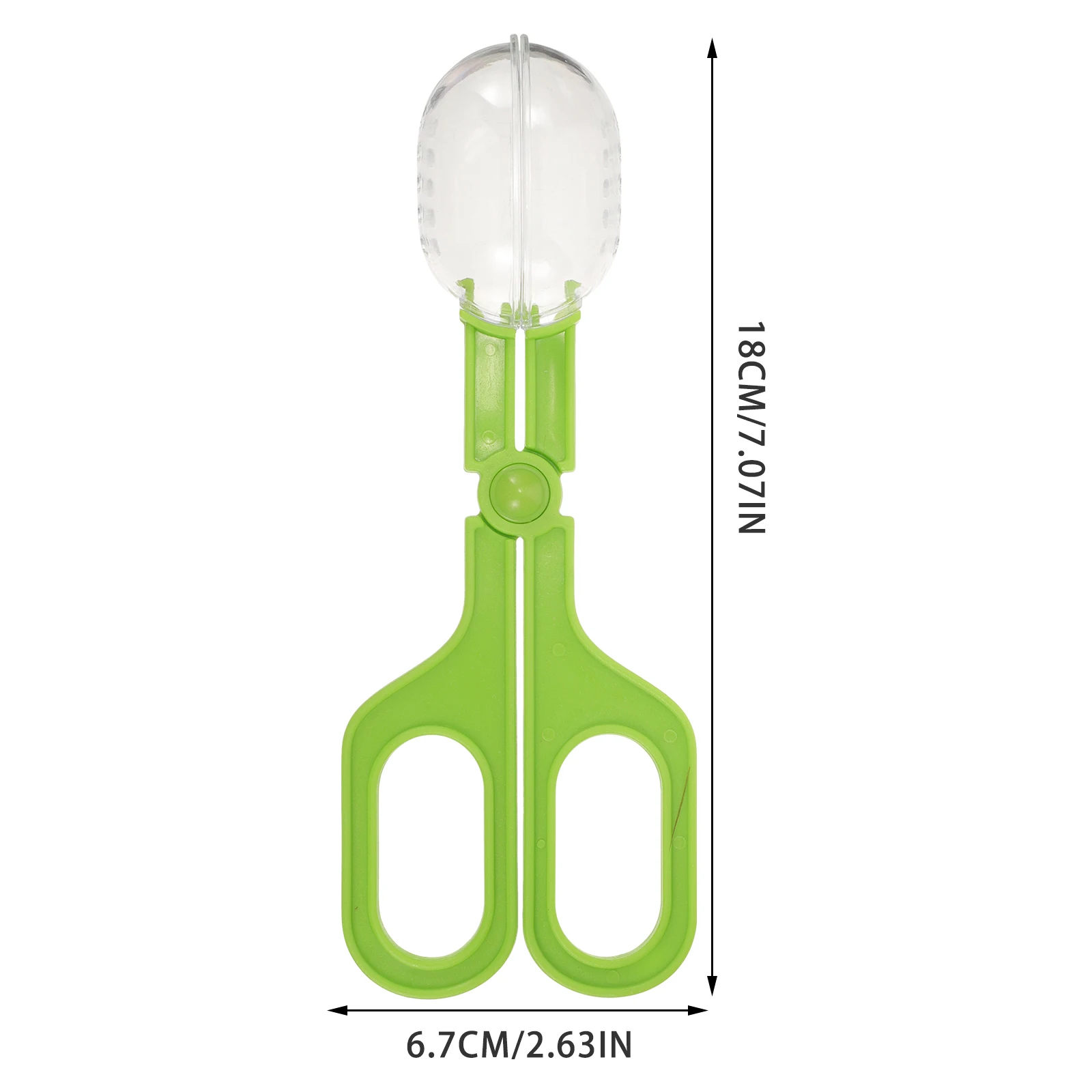 

Multipurpose Insects Catcher Reptile Feeding Scooper Reptile Poop Fish Tank Cleaning Tool Cage Scoop For Indoor Outdoor Insects