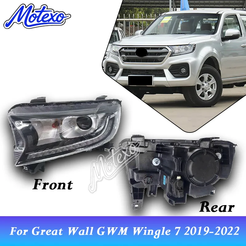 Head Light Head Lamp For Great Wall GWM Wingle7 2019 2020 2021 2022 Front Bumper Headlight Headlamp 4121100XP6PXA 4121200XP6PXA