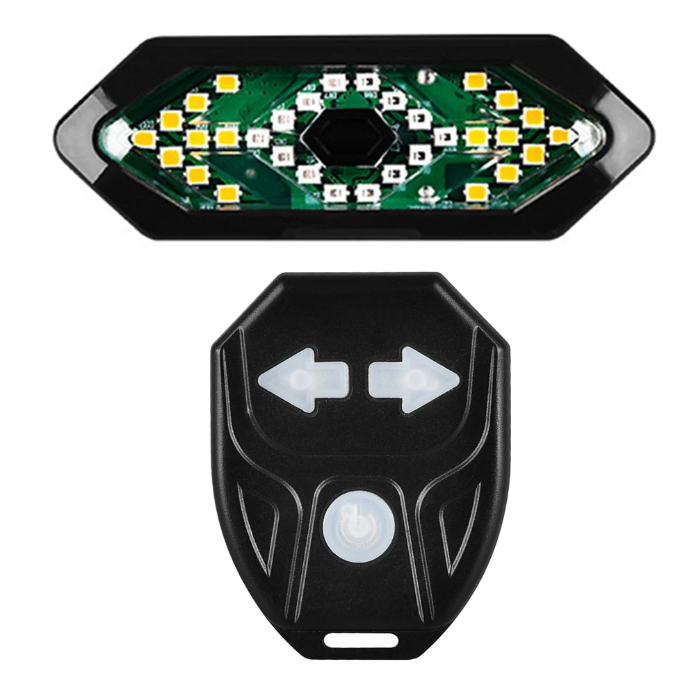 Smart Bike Taillight with Turn Signal Horn USB Charge Rear Safety Warning Lamp