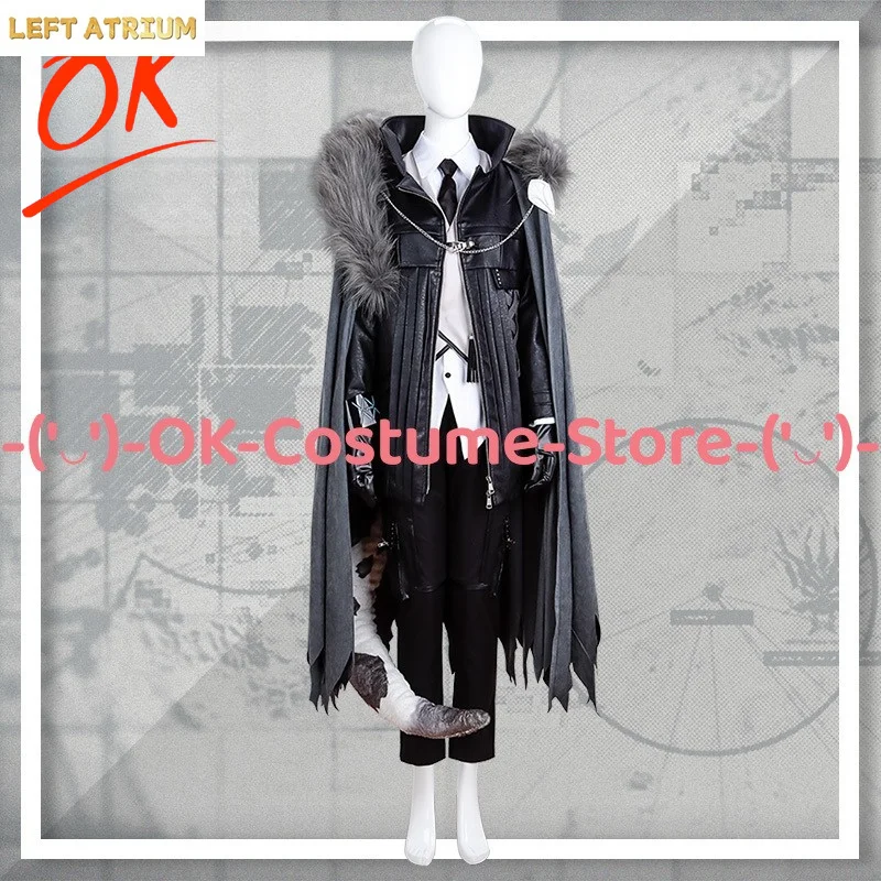 

[Customized Size] Arknights Silver Ash Guard Cosplay Costume Game Character Outfit Halloween Carnival Party Uniform Suit