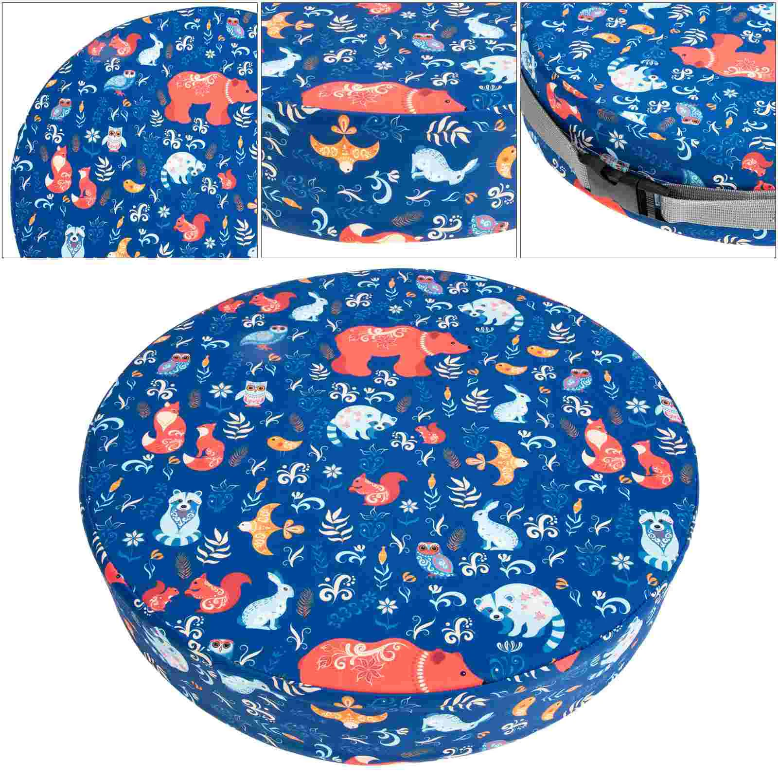 

Heighten Booster Cushion Baby Kids Seating Portable High Chair Sponge Dining Cushions