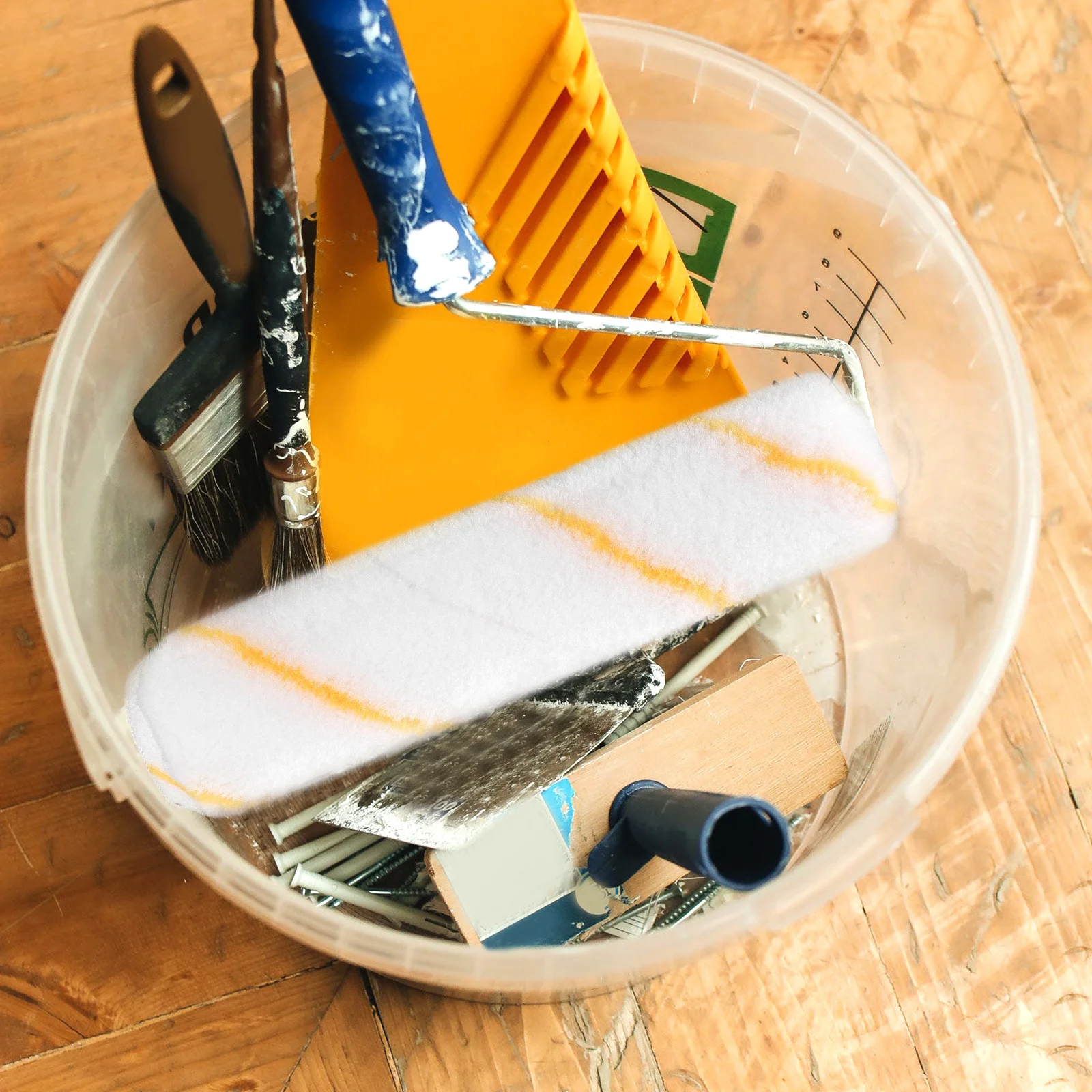 

6Pcs Paint Roller Covers Replacement Polyester Fiber Soft Durable Sleeve 12mm Nap Paint Tool for Wall and Home Repair Supplies