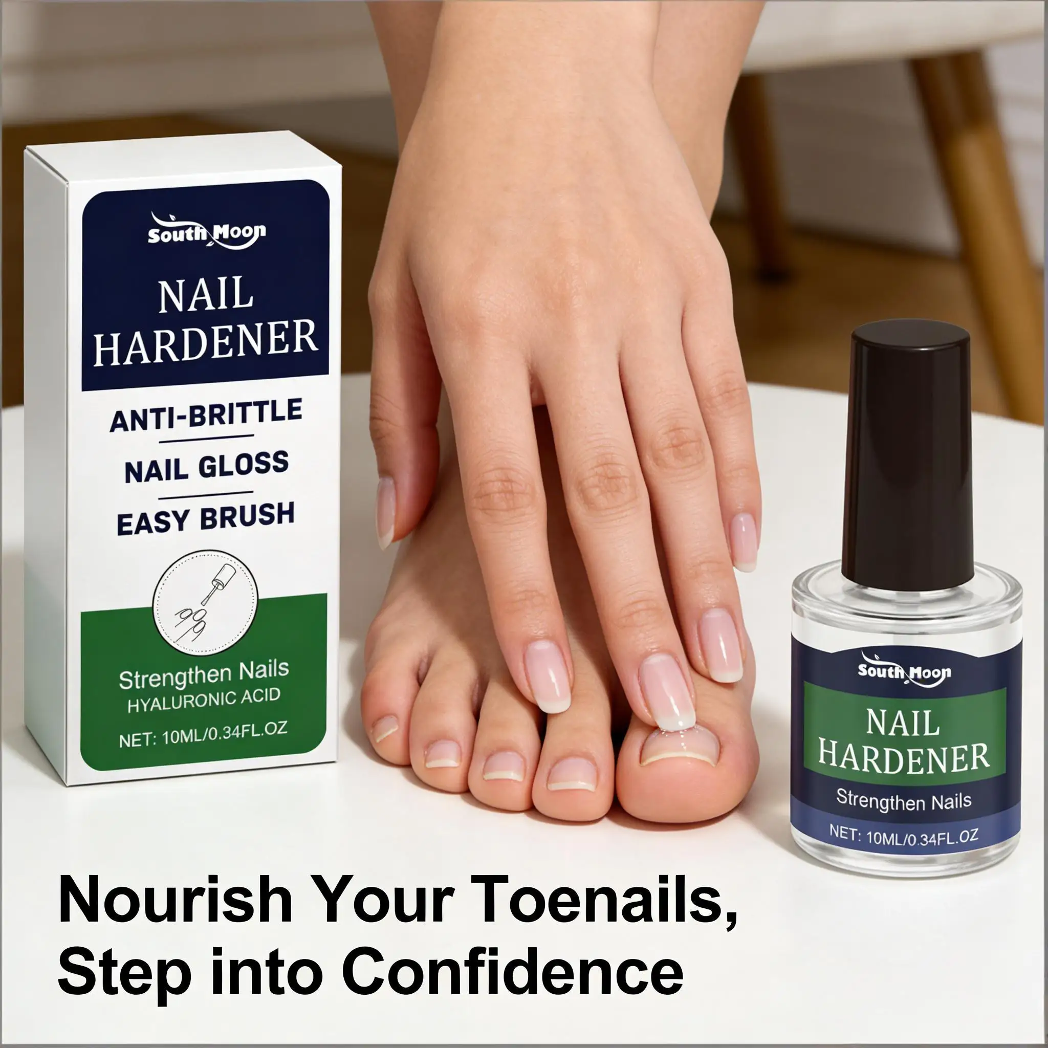 Nail Growth Treatment Strengthener Repair Damaged Toenails Improve Brittle Thin Nails Polish Brightening Toenails Essence Liquid