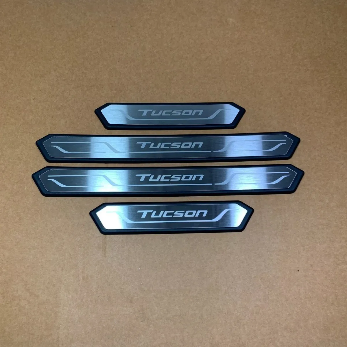 

ABAIWAI For Hyundai Tucson 2015 2016 2017-2024 2025 2026 2027 Door Sill Plate Stainless Steel 3D Interiors Accessories Auto Part