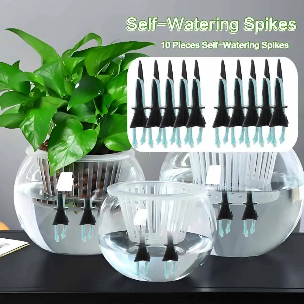 Adjustable Self-Watering Spikes Water-Absorbing Plastic Automatic Watering Stakes Planting Tool Slow-Release Watering Devices