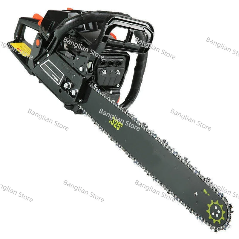 Petrol Gasoline Chain Saw, Double Sweep Cylinder, Transparent Fuel Tank, 7000W, 14300rpm, 20 