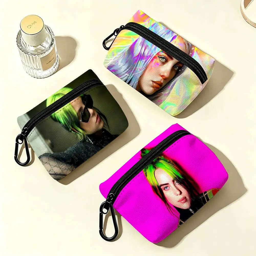 Hot B-BillieS Wear-resistant Oxford Cloth Coin Purse Portable Backpack Hanging Card Storage Bag