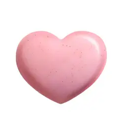 Heart Shaped Handmade Soap Moisturizing The Skin Reduce Melanin Deposition Frosted Texture Dense Foam Fine And Smooth Soap