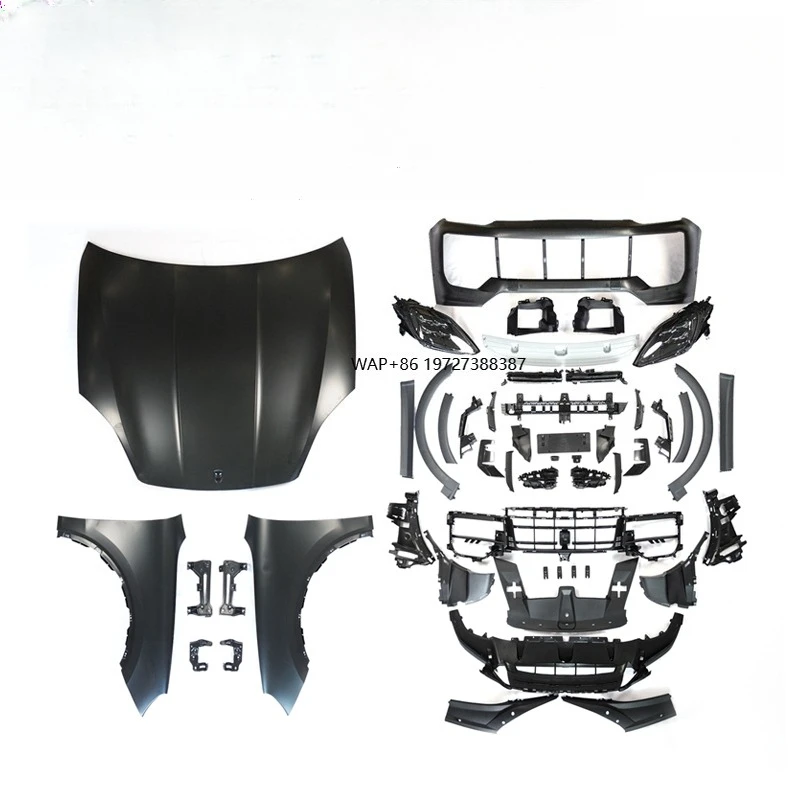 

TEGARRY 9Y0.2 Style Front Body Kits Headlights Front Fender Conversion Kit 1:1 for 2018-2023 (9Y0.1)