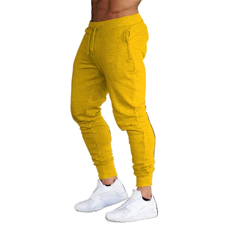 

Spring and Autumn Thin Sports Pants Men's Long Pants, Leggings, Casual Pants, Slim Fit Fitness Pants, Running Pants