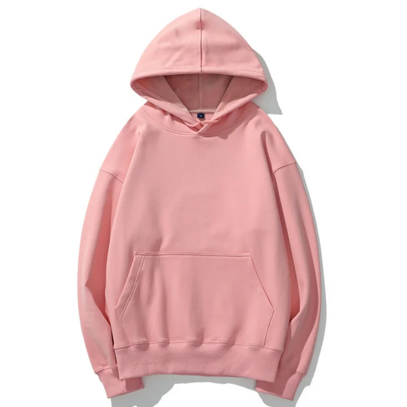 Hoodies Sweatshirts Men Solid Color High Quality Velvet Men's Outwear Autumn Mens Hooded Tracksuit Unisex Sweatshirts MY543