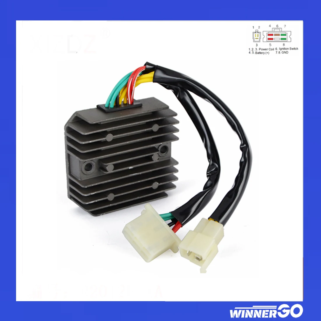 31600-MS8-000 Voltage Regulator Rectifier For Honda XLV Transalp 600 31600-MM9-000 XRV 650 NX N 650 XRV Africa SH538A-12 SH538A