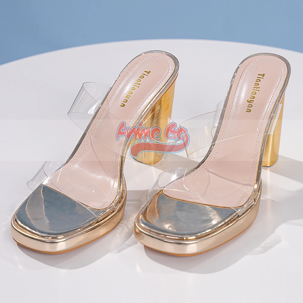

Genshin Impact Lauma Cosplay Shoes Women High Heeled Sandals