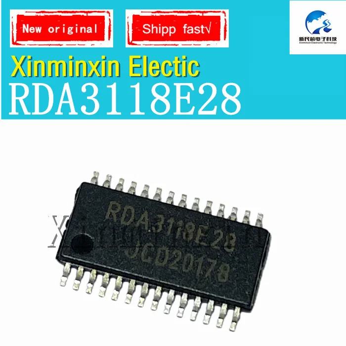 10-1PCS/LOT RDA3118E28 RDA3118 TSSOP28 SMD IC Chip 100% New Original In Stock