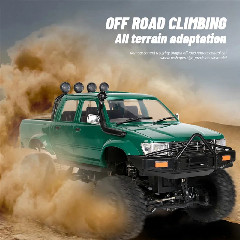 ABUM-For WPL C64-1 RC CAR 1/16 2.4G Full Scale 4WD Climbing Car Off Road Vehicle Truck Remote Control