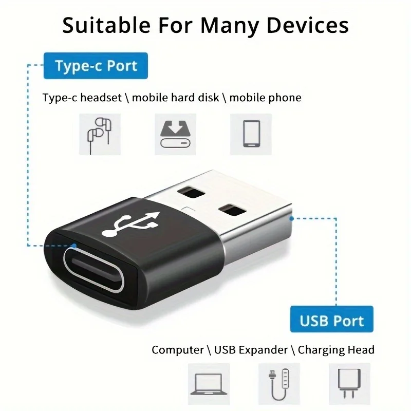 USB 3.0 OTG adapter USB-A to USB C converter suitable for Macbook Samsung Xiaomi Huawei USBC OTG Connector