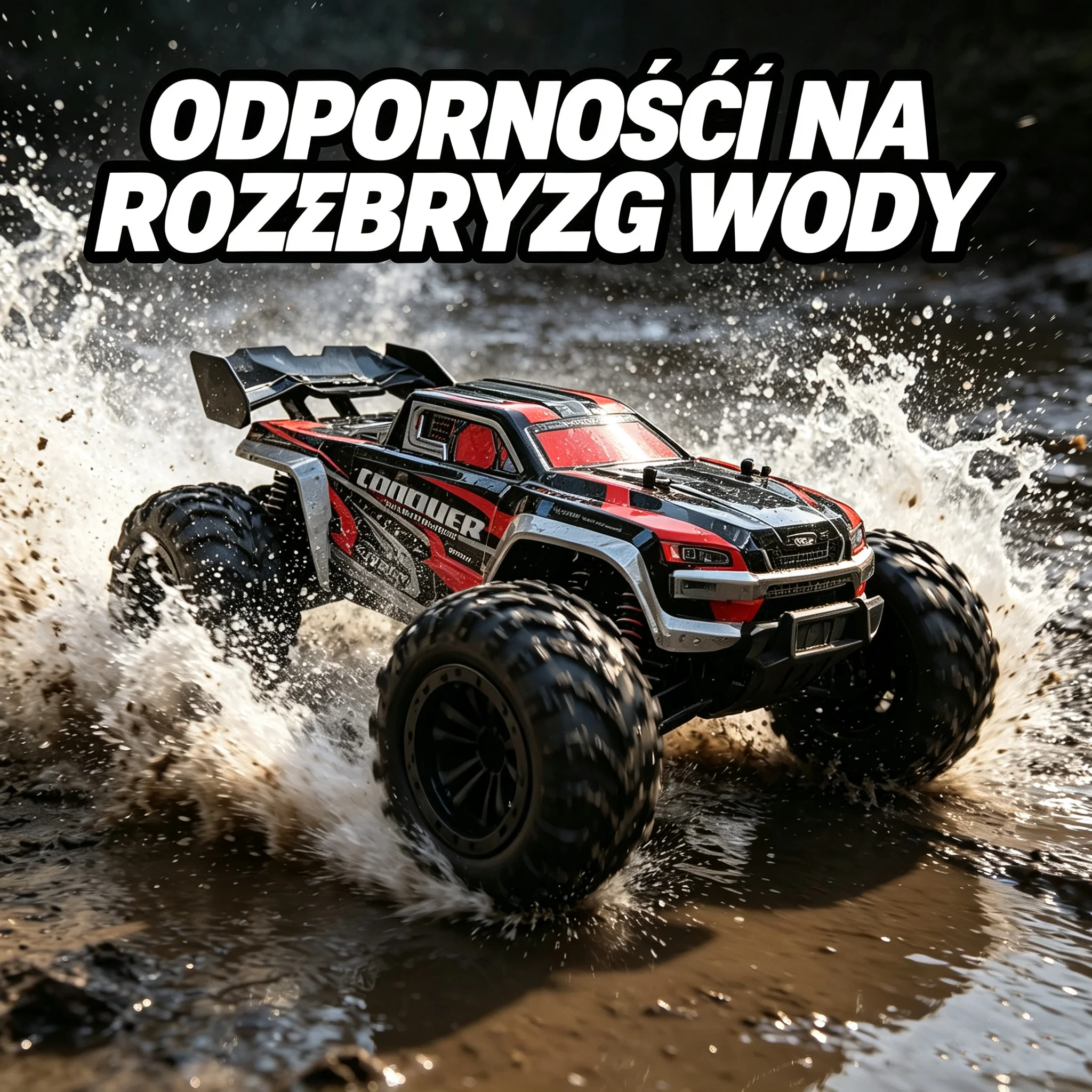 Samochód RC 4WD: 1:16 2.4G, 38KM/H z EU za $56.33 / ~219zł