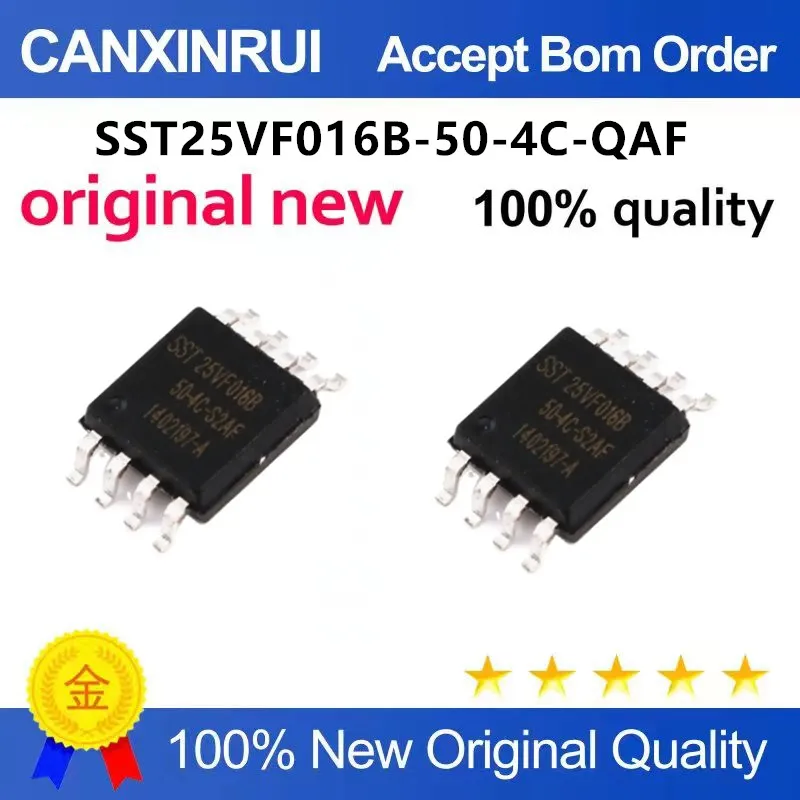 Original New 100% quality   SST25VF016B-50-4C-QAF 25VF016B QFN-8      Integrated circuit IC chip