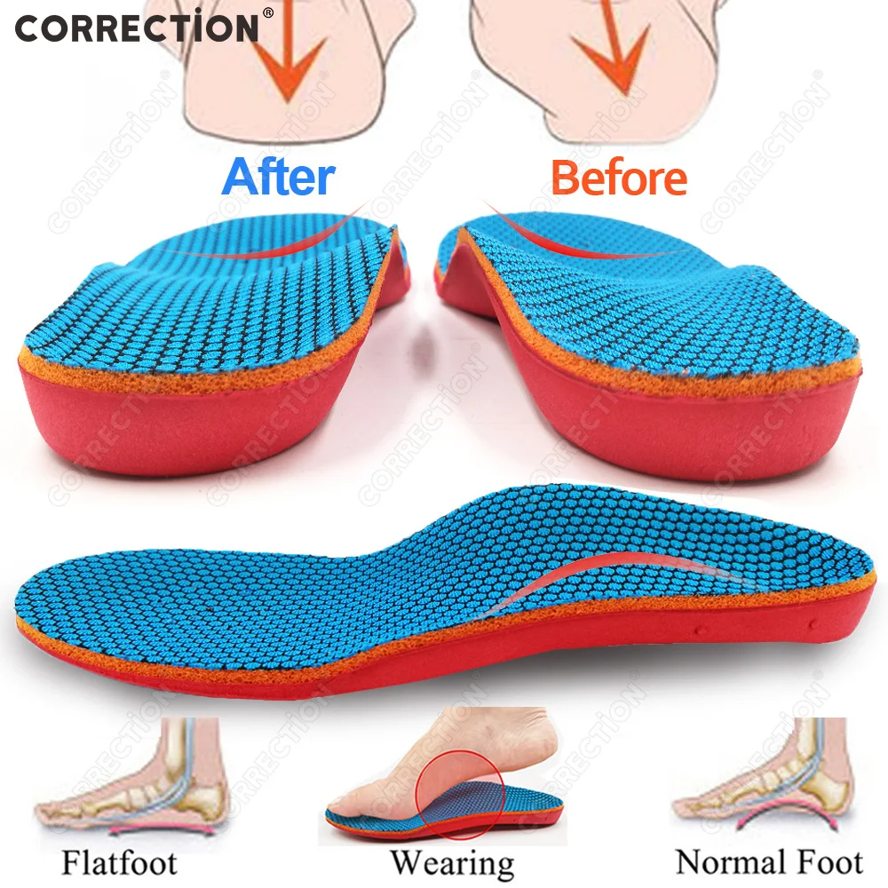 

Детские ортопедические стельки, поддержка плоскостопия, свода стопы, вставки для обуви, спортивная обувь