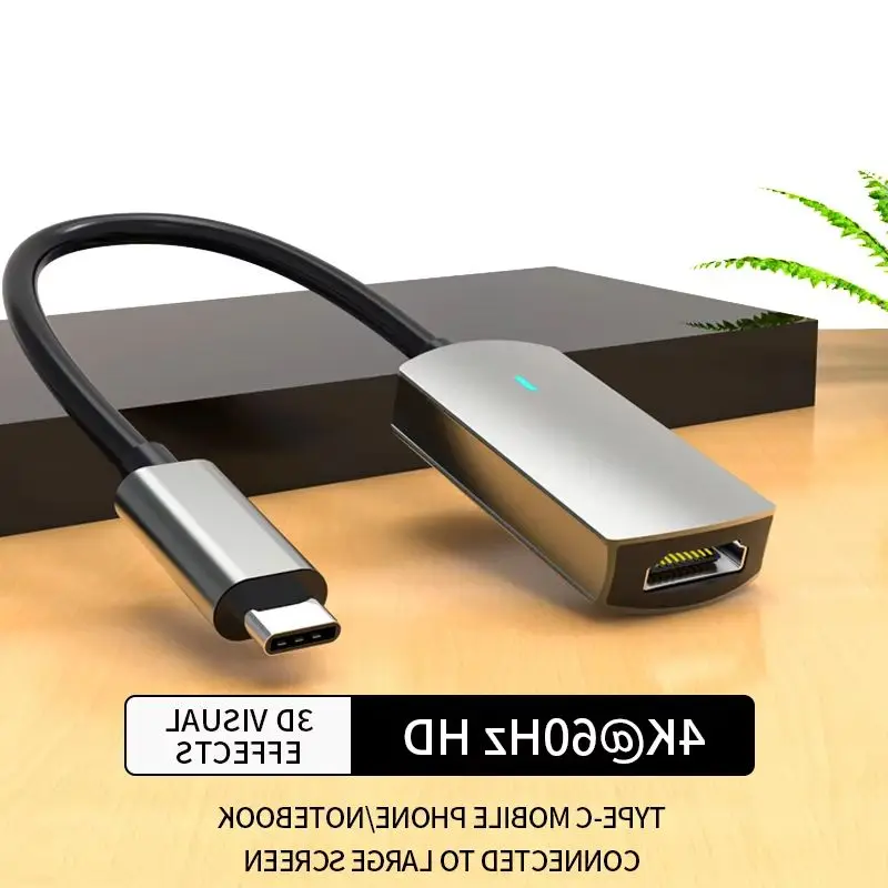 

USB c в HDMI-совместимый конвертер типа C в HD-MI 4K30HZ USB 3.1 HDTV-кабель-адаптер для MacBook pro Chromebook Samsung Xiaomi