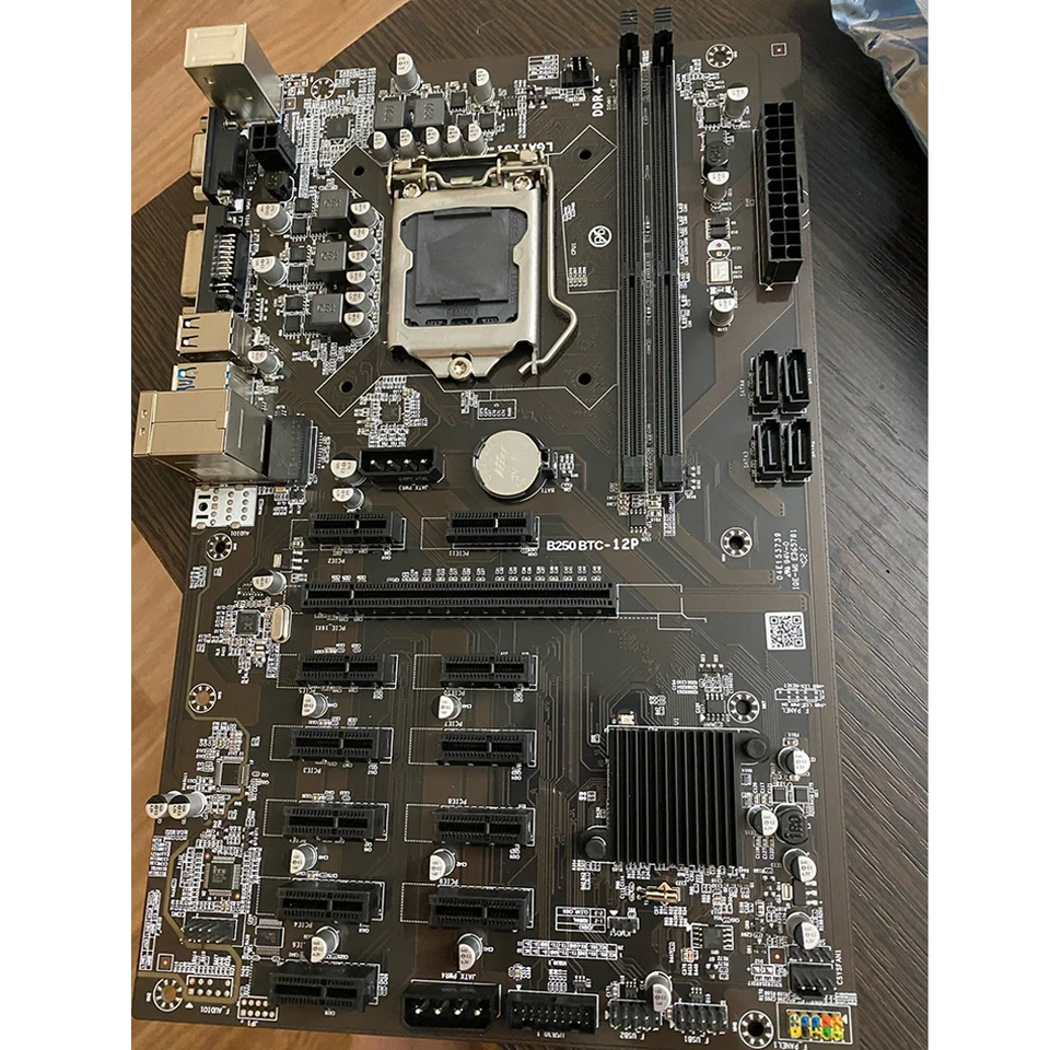 B250 BTC-12P 12GPU Mining Motherboard LGA1151