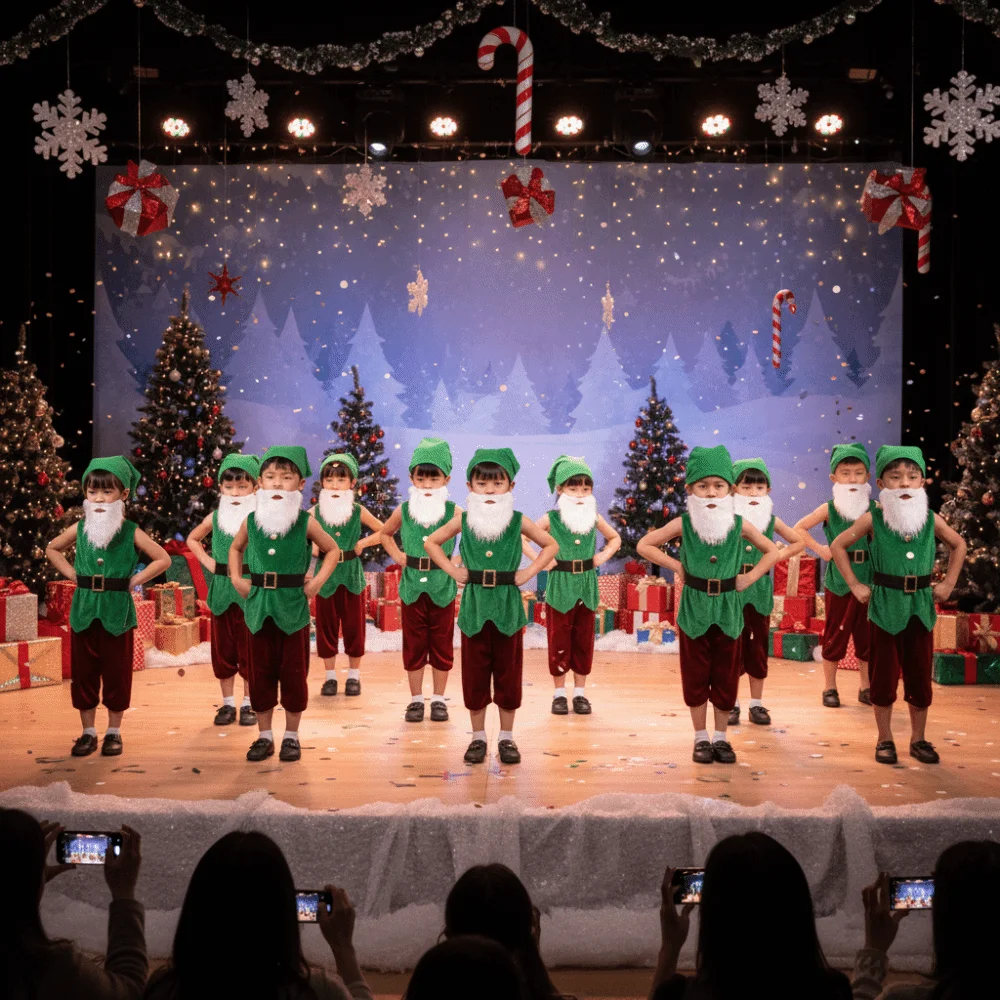 Сказочный костюм семь гномов, наряд для мальчиков и девочек, карнавальный костюм гнома, рождественский костюм, ролевая игра, костюм рождественского эльфа