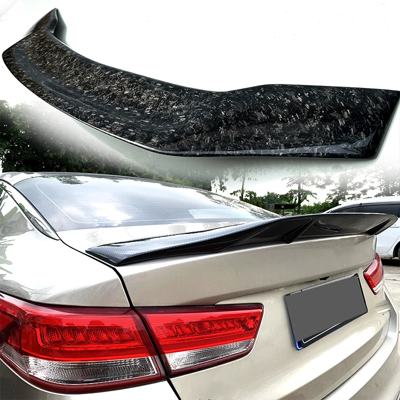 

For 2016 - 2018 Kia K5 Optima R Style ABS Plastic Sedan Spoiler wing rear tailgate car exterior components tail spoiler