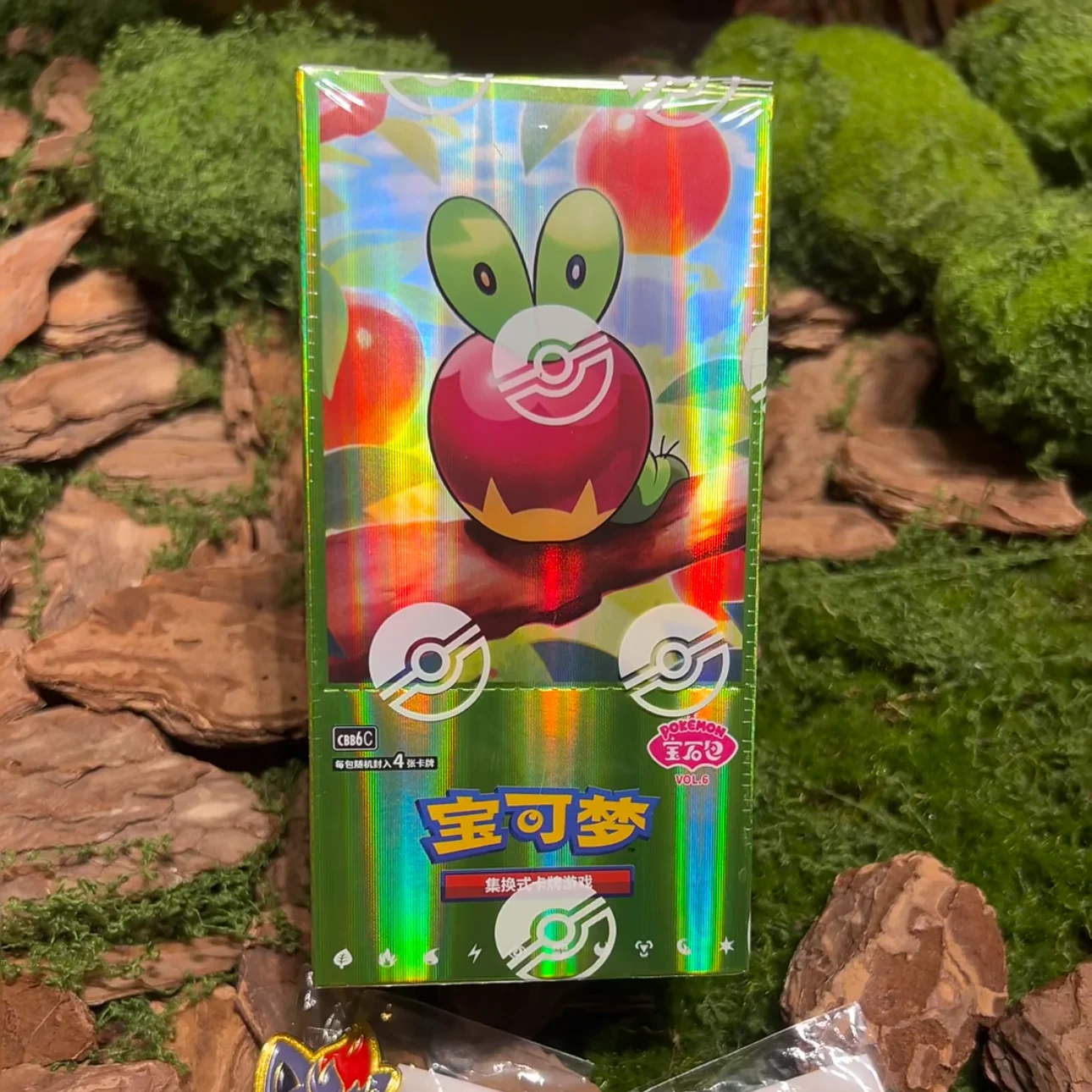 In Stock 100% Original Pokemon Gem Pack 6 Factory Sealed Case Trading Cards Scarlet and Violet Vol.6 Chinese PTCG Box Collection