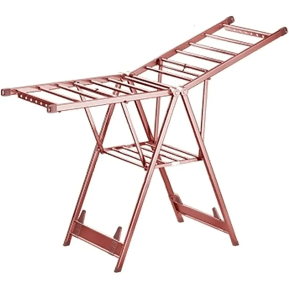 

Indoor/Outdoor Adjustable Drying Rack, Rose Gold Finish