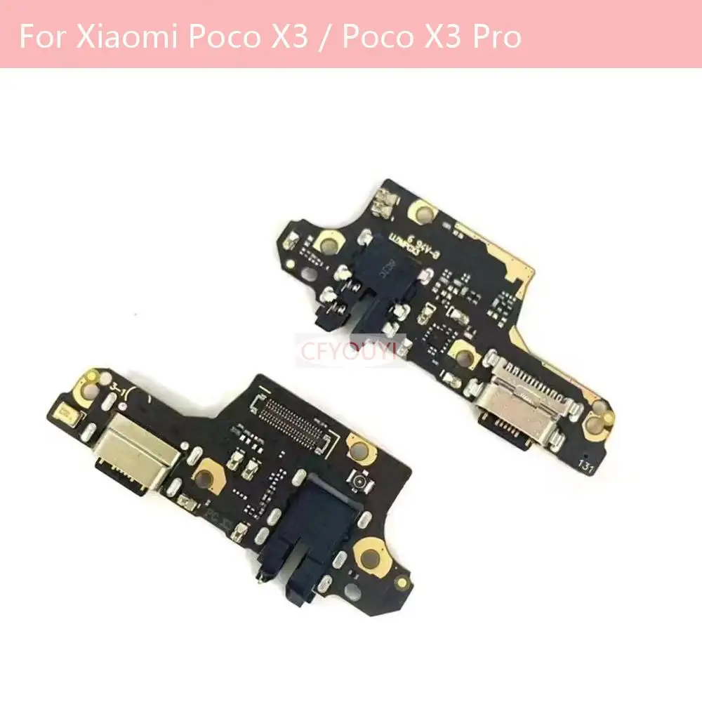 Dock Charger Port Fast Charging Date Transmission Flex Cable For Xiaomi Poco X3 / Poco X3 Pro