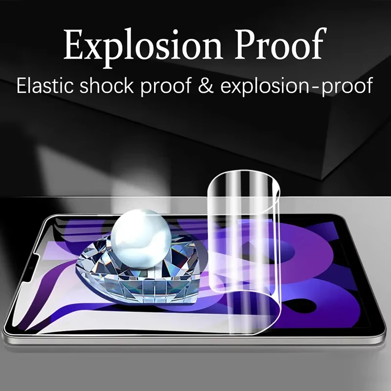 2 قطعة فيلم هيدروجيل لسامسونج غالاكسي تبويب S6 لايت S9 FE زائد S7 FE S8 A8 A9 A7 لايت S6 لايت 10.4 حماة الشاشة التغطية الكاملة