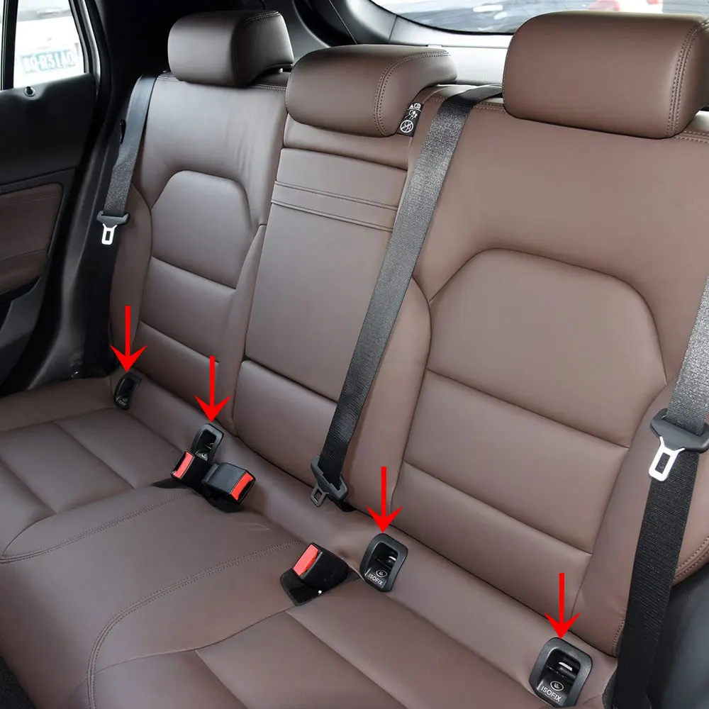 Крючок на заднее сиденье автомобиля ISOFIX, чехол для детей для Infiniti Q30 Q30S QX30, крючок на заднее сиденье, черная пряжка 886395DA0A