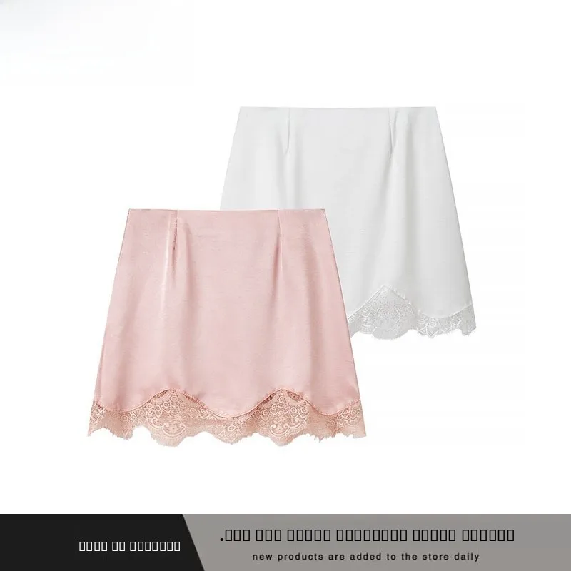 

Faionable ZR Sle ort Юбка Женская милая сексуальная облегающая юбка с кружевным подолом Юбка из полиэфирного волокна Ci для поездок на работу