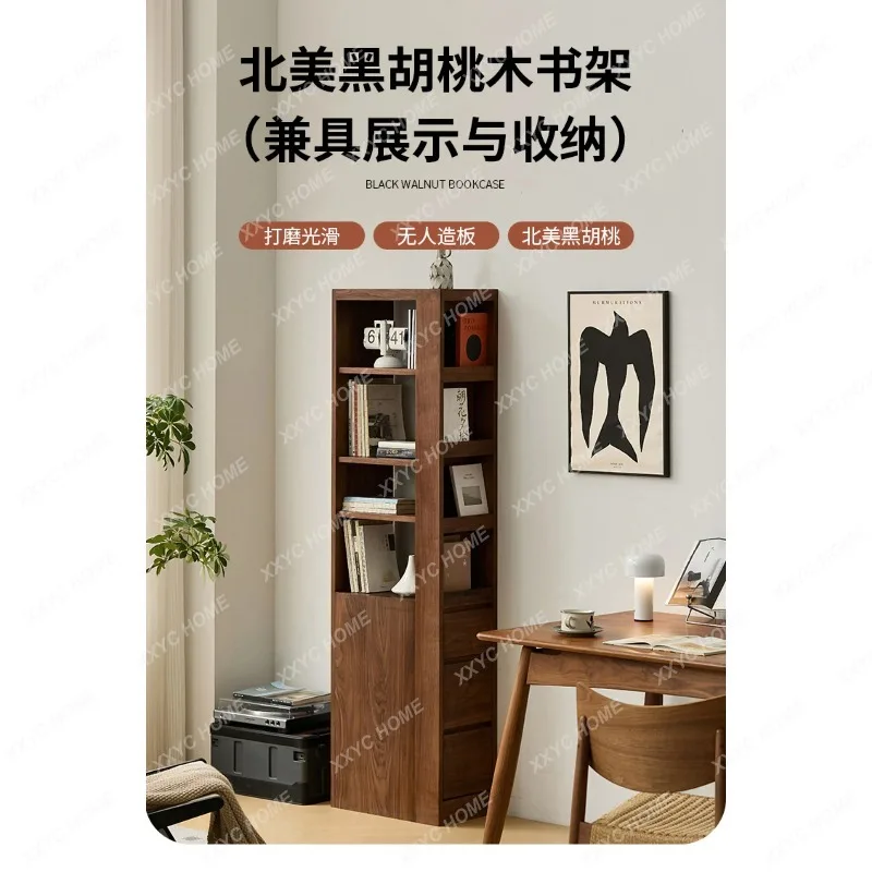 

DDBlack walnut solid wood corner, entrance, partition, living room storage, display, side cabinet