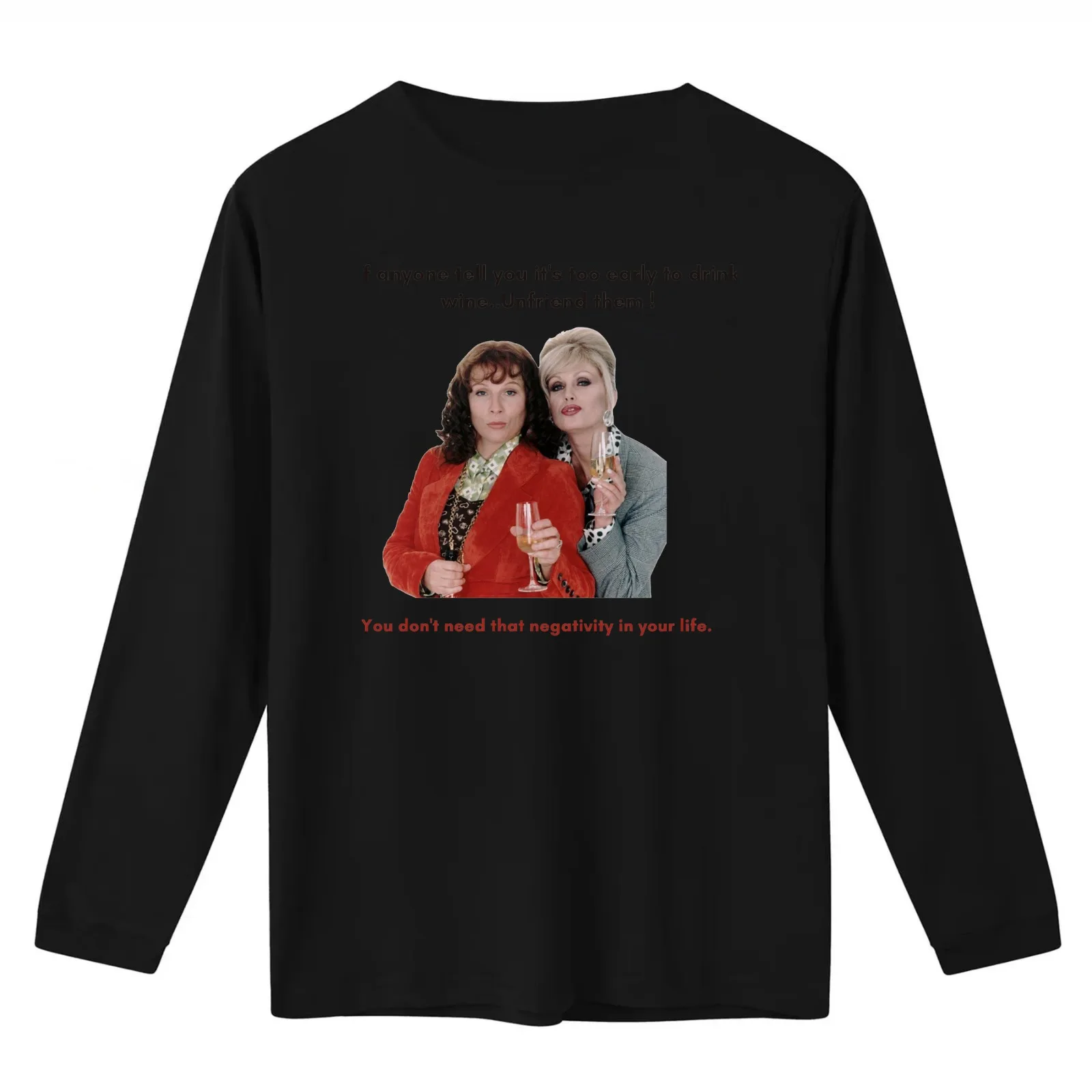 Absolutely Fabulous Darling. T-Shirt Summer Casual Cotton Tee Oversized Streetwear Tops Vintage Graphic Print 100% Cotton