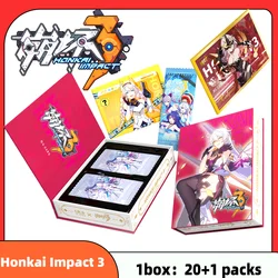 Honkai Impact 3 Game Collection Cards Kiana Kaslana Raiden Mei Yae Sakura Collectibles Card Fu Hua Elysia Anime Collection Gift