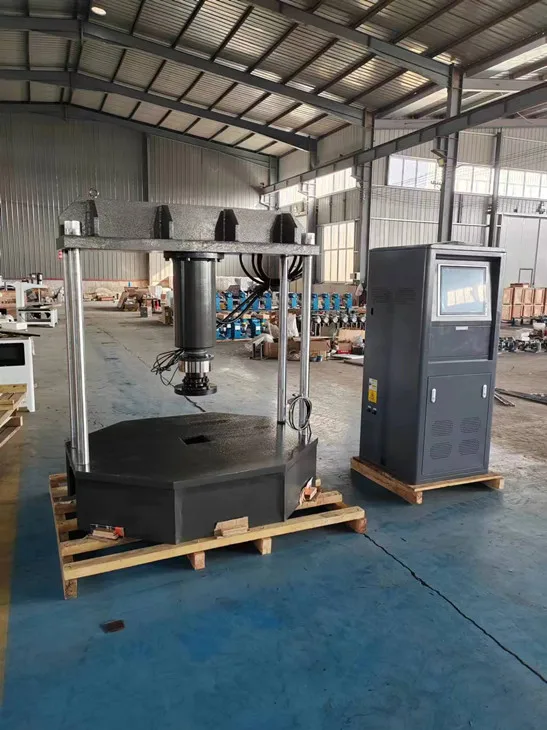 Hydraulic Automatic Well Cover Pressure Strength Tester / Manhole Cover Universal Compression Testing Machine