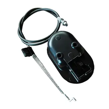 Reclinabile Release Pull Handle sostituzione leva di rilascio reclinabile in metallo nero con cavo di trazione per divano reclinabile la maggior parte dei mobili