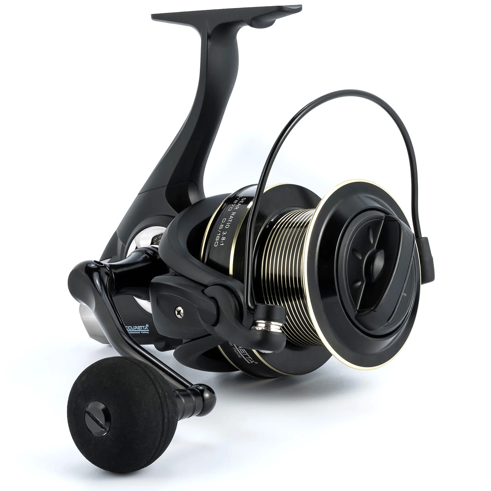 Dr.Fish Spinning Reel 13+1BB 15kg Max Drag Aluminum Spool Big Game Surf Fishing Reel Offshore Sea Saltwater Tuna Fishing Reel