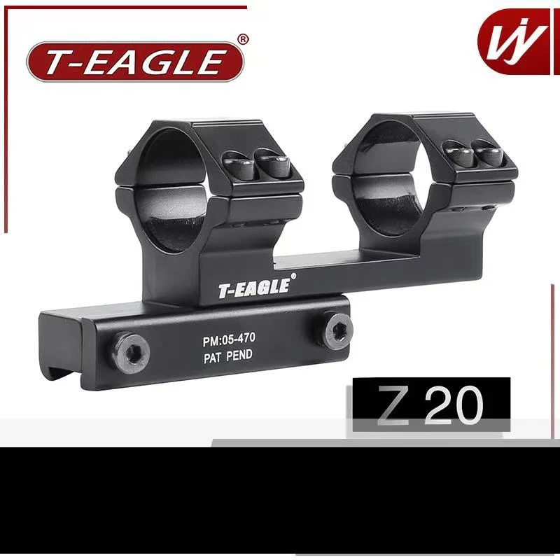 T-EAGLE Z20/Z11 Black Double-Nail Full-Metal Rear Extension Integrated Clamp Bridge