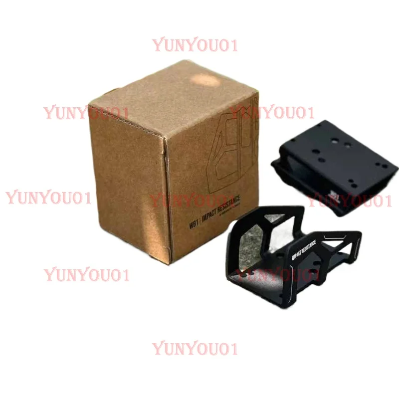 Red Dot Aiming Exoskeleton Guide Rail Bracket Height Increasing Base Holographic Mirror Bridge Protection