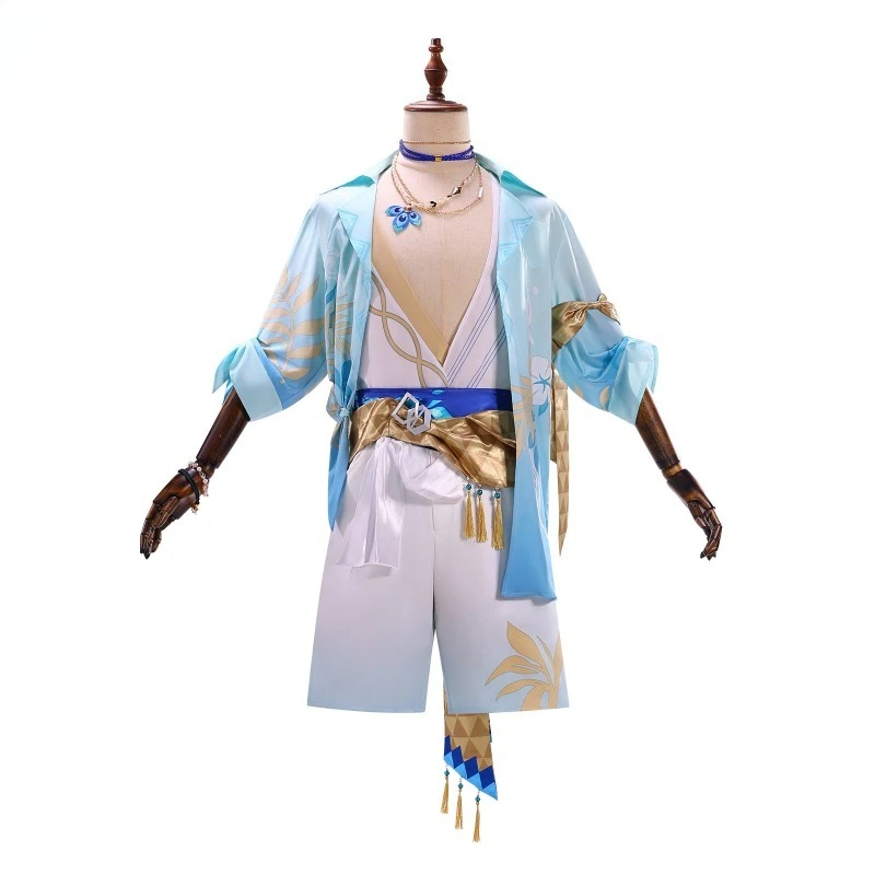 Game Honkai: Star Rail Aventurine Cosplay Costumes Playing The Waves Skin Fashion Outfit Activity Party Role Play Clothing Set