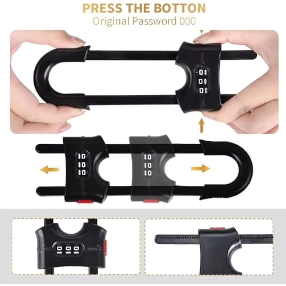 4 Pack Cabinet Locks Baby Proofing Child Proof Sliding Cabinet Door Lock